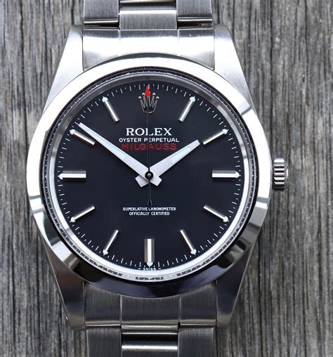 rolex 1019 black dial|rolex milgauss price history.